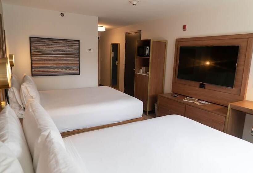 اتاق استاندارد با 2 تخت دوبل, Indigo Detroit Downtown, An Ihg