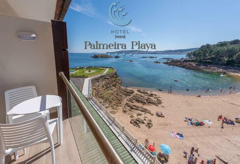 اتاق استاندارد با تراس و چشم‌انداز دریا, Norat Palmeira Playa