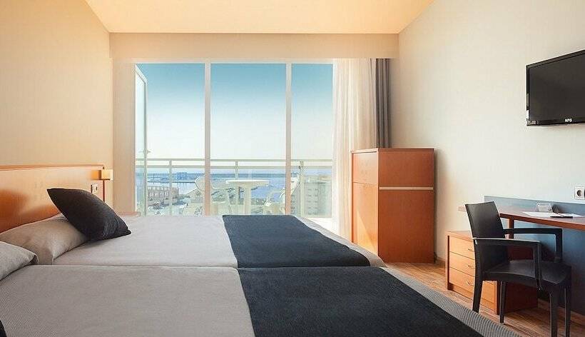 اتاق استاندارد یک تخته با چشم‌انداز شهر, Rh Vinaros Playa & Spa 4* Sup
