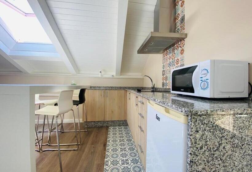 1 Bedroom Penthouse Apartment, Hospedaje Casasampedro