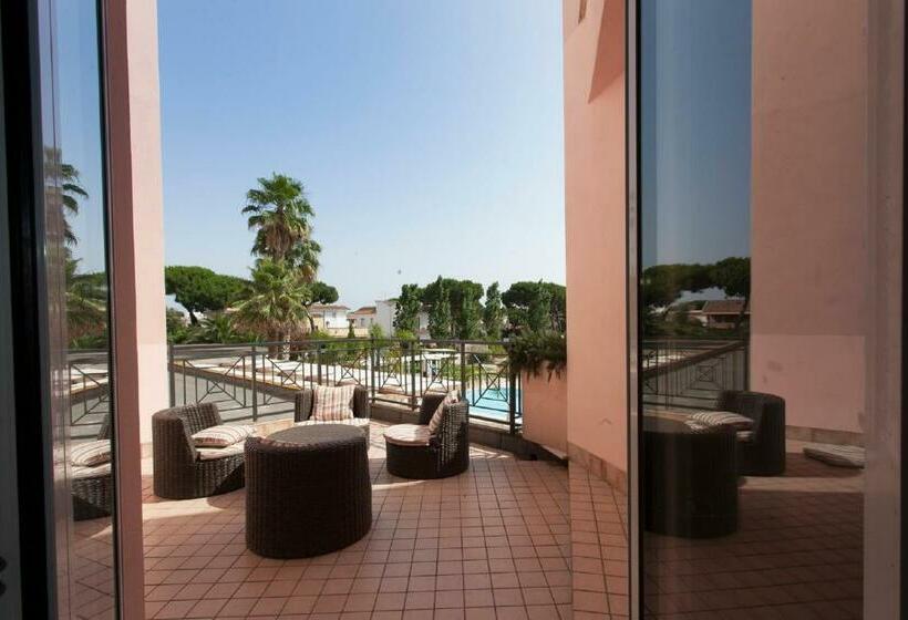 Junior Suite con Balcone, Isola Sacra Rome Airport