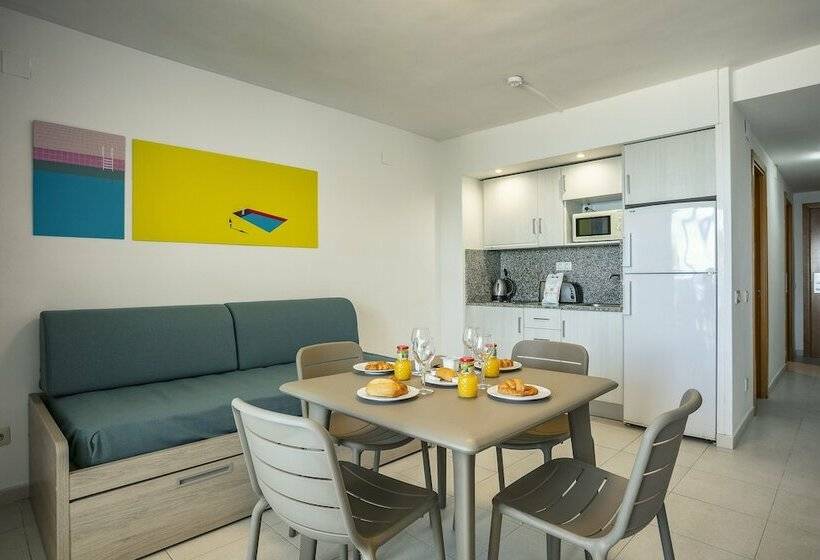 침실 1개 바다 전망 아파트, Pins Platja Apartments