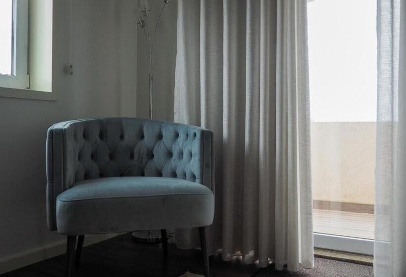 סוויטת דלוקס נוף לים, The One Grand Hotel da Póvoa