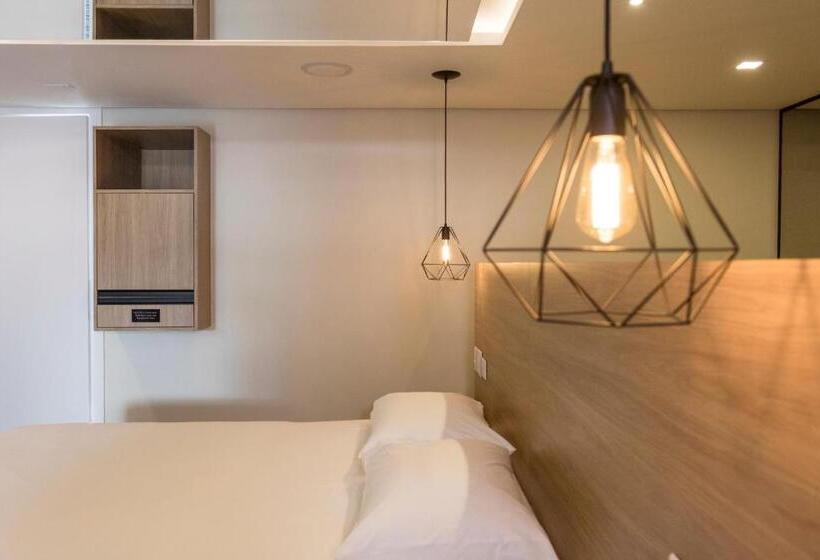 اتاق استاندارد با تخت بزرگ, Drops Motel Brasília