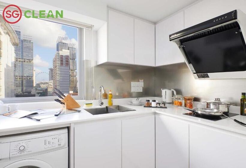 آپارتمان لوکس 1 خوابه, Wilby Central Serviced Apartments