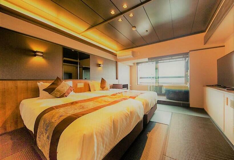 اتاق لوکس با چشم‌انداز دریا, Livemax Resort Aki Miyajima