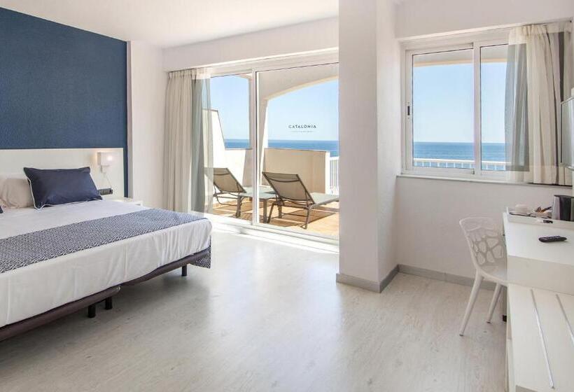 اتاق استاندارد با تراس و چشم‌انداز پانوراما, Catalonia del Mar - Adults Only