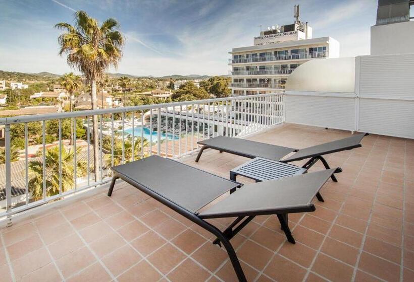 غرفة سوبيريور مزوَّدة بتراس, Catalonia Del Mar  Adults Only