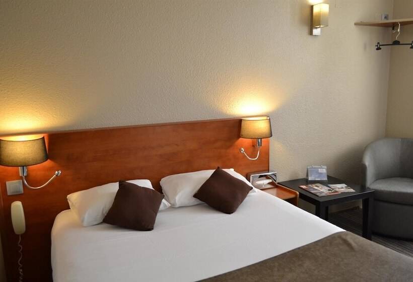 اتاق استاندارد با تخت دوبل, Restaurant Kyriad Brive Centre