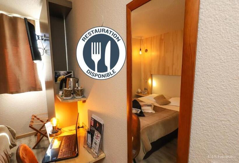 اتاق استاندارد با تخت دوبل, Restaurant Kyriad Brive Centre