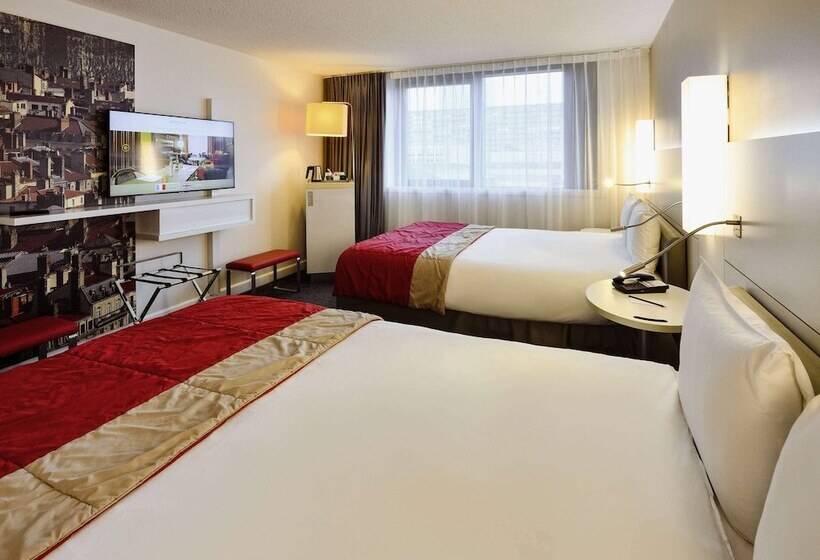 اتاق استاندارد با 2 تخت دوبل, Mercure Lyon Centre Saxe Lafayette