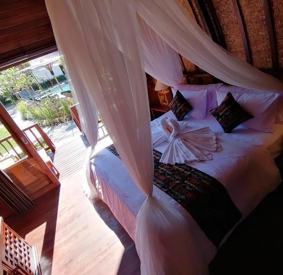 اتاق استاندارد با تخت بزرگ, Lumbung Bukit Resort Uluwatu
