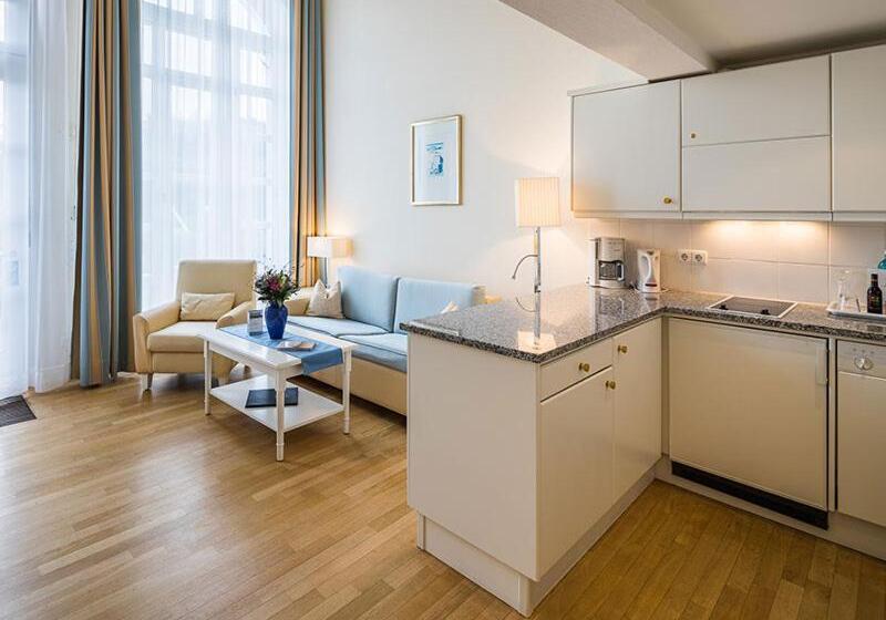 آپارتمان 1 خوابه, Strandhotel Kurhaus Juist