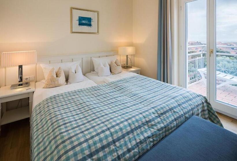 سوییت جونیور با بالکن, Strandhotel Kurhaus Juist