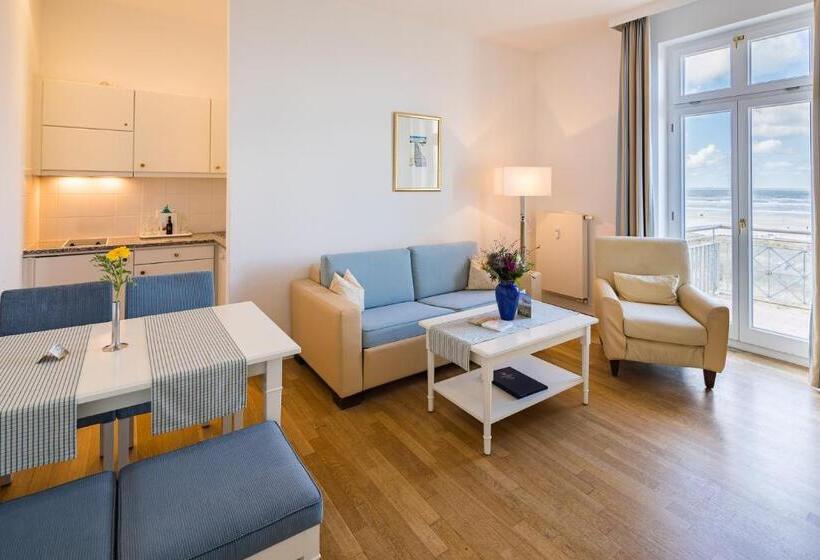 سوییت جونیور با چشم‌انداز دریا, Strandhotel Kurhaus Juist