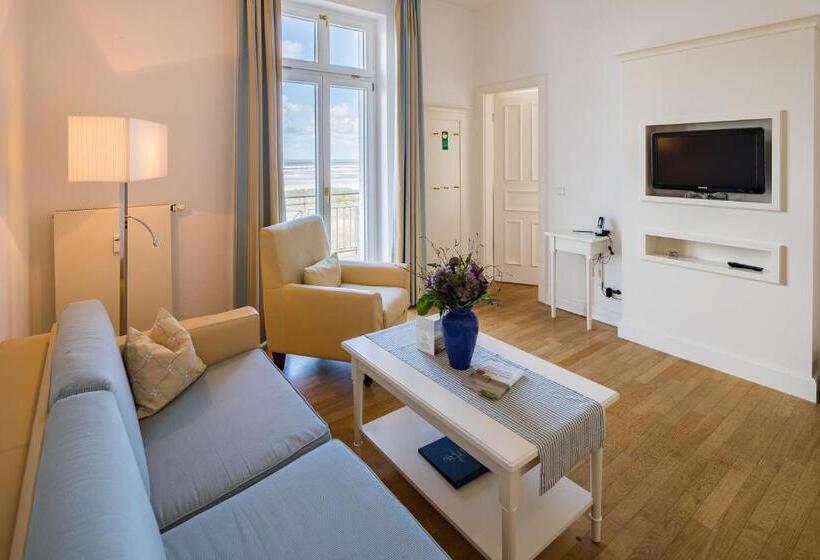 سوییت جونیور با چشم‌انداز دریا, Strandhotel Kurhaus Juist