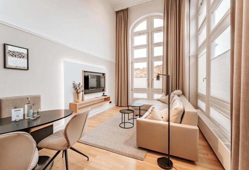 آپارتمان 1 خوابه با چشم‌انداز, Strandhotel Kurhaus Juist