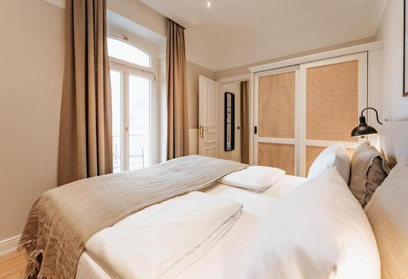 سوئیت جونیور با چشم‌انداز باغ, Strandhotel Kurhaus Juist