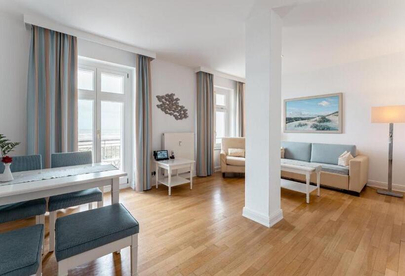 سوییت سوپریور با چشم‌انداز دریا, Strandhotel Kurhaus Juist