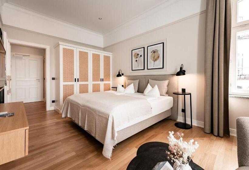 اتاق استاندارد با چشم‌انداز باغ, Strandhotel Kurhaus Juist