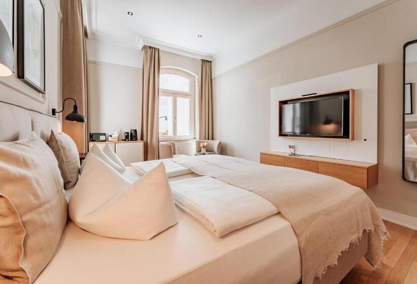 اتاق استاندارد با چشم‌انداز باغ, Strandhotel Kurhaus Juist