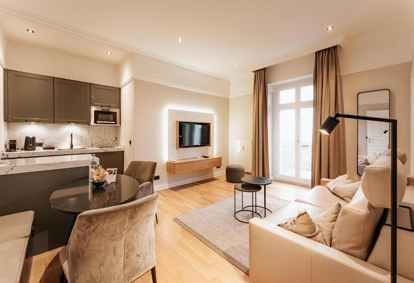 سوییت جونیور با چشم‌انداز دریا, Strandhotel Kurhaus Juist
