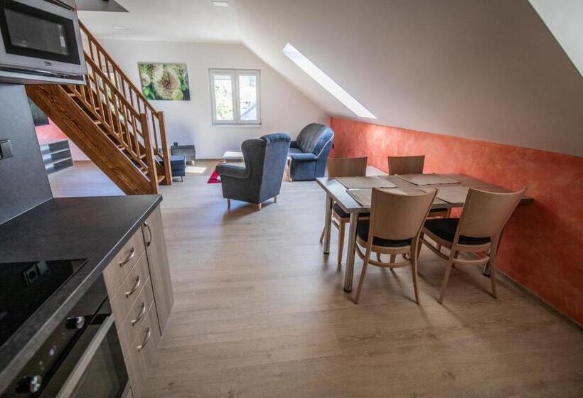 اتاق دوبلکس, Apartmány Pod Jeřábem, šanov 67, červená Voda