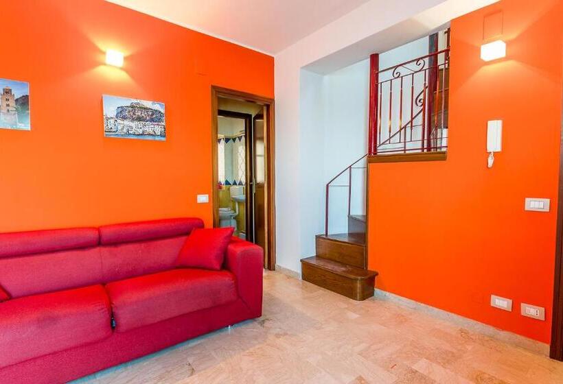 آپارتمان 2 خوابه با چشم‌انداز دریا, Miramare Residence Cefalú
