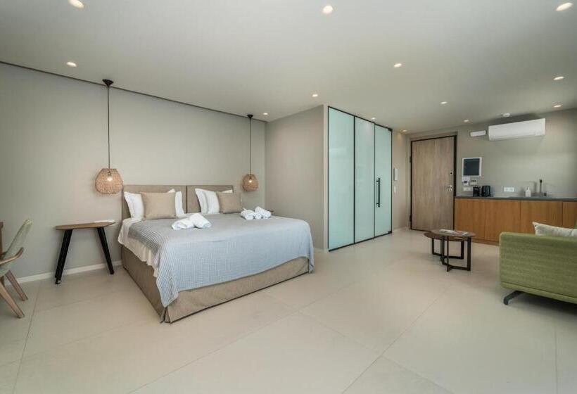 سوییت جونیور با چشم‌انداز دریا, Katouna Suites Luxury Boutique Hotel Adults Only