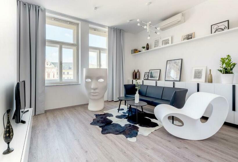 带1个卧室的公寓, Apartmánový Dům U Tomana