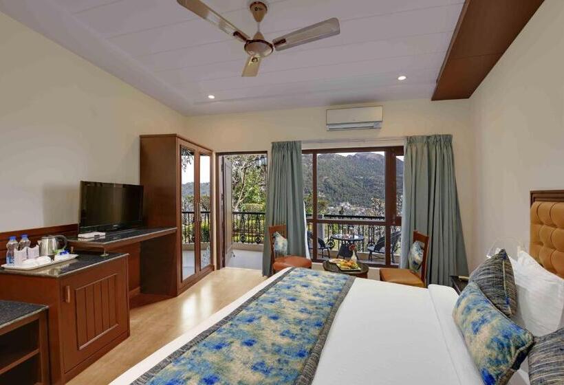 اتاق استاندارد با بالکن, Merak Resort  Bhimtal