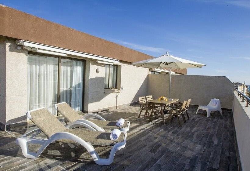 شقة دور أخير غرفة نوم واحدة, Apartaments Cye Salou