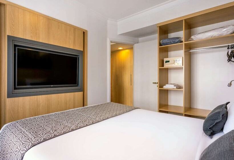 Quarto standart cama de casal, Mercure Sao Paulo Pinheiros