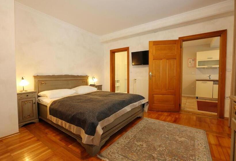 آپارتمان 1 خوابه با چشم‌انداز باغ, Vila Edelweiss Rooms&app Kranjska Gora