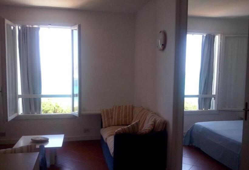 آپارتمان 1 خوابه با بالکن, Rocca Ruja Vip