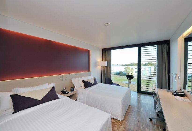 带2个双人床的标准工作室, Hilton Garden Inn Venice Mestre San Giuliano