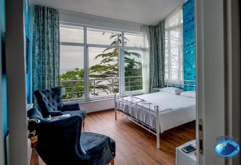 آپارتمان 1 خوابه با چشم‌انداز دریا, Poyraz Resort
