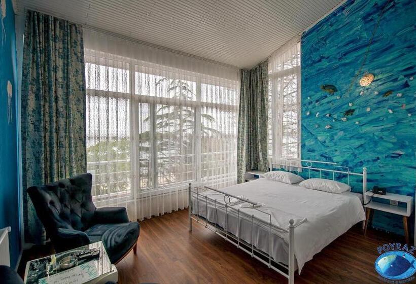 آپارتمان 1 خوابه با چشم‌انداز دریا, Poyraz Resort