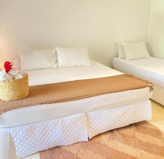 اتاق استاندارد چهار تخته, Pousada Vila Das águas