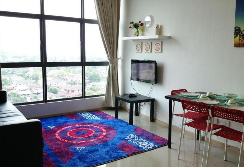 带大床的标准工作室, Vista Alam Roomstay Homestay