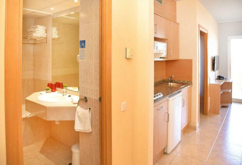 آپارتمان 1 خوابه با چشم‌انداز دریا, Aparthotel Sunclub Salou
