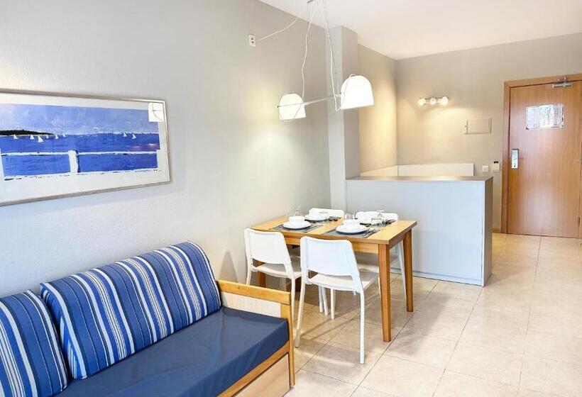 آپارتمان 1 خوابه با چشم‌انداز دریا, Aparthotel Sunclub Salou
