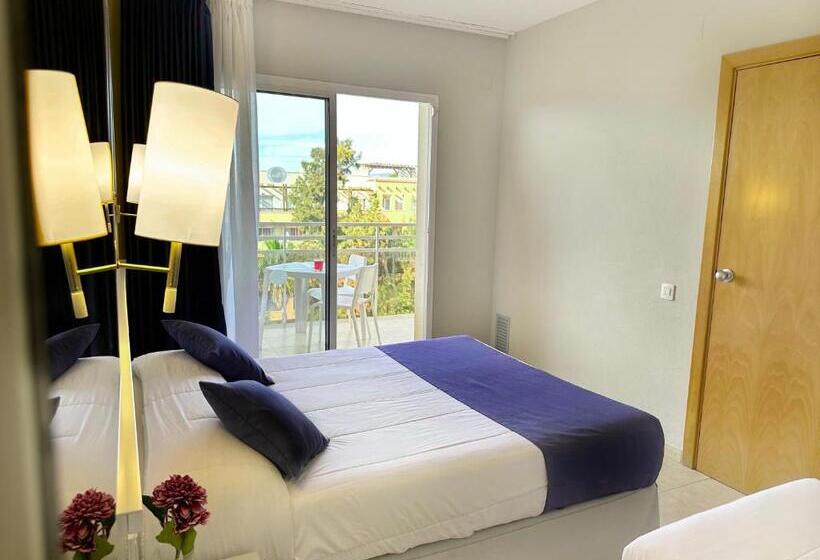 آپارتمان 1 خوابه با چشم‌انداز دریا, Aparthotel Sunclub Salou