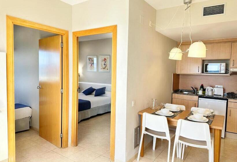 آپارتمان 2 خوابه با چشم‌انداز دریا, Aparthotel Sunclub Salou