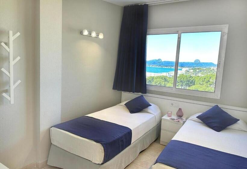 آپارتمان 2 خوابه با چشم‌انداز دریا, Aparthotel Sunclub Salou