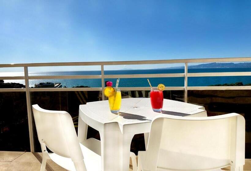 آپارتمان 2 خوابه با چشم‌انداز دریا, Aparthotel Sunclub Salou