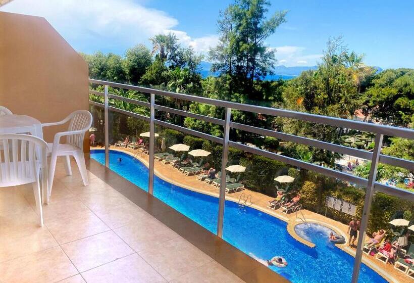 آپارتمان 1 خوابه با چشم‌انداز استخر, Aparthotel Sunclub Salou