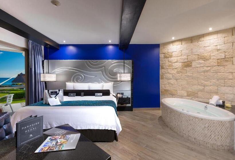 Deluxe Room with Terrace, Hard Rock  Riviera Maya Heaven Section  All Inclusive