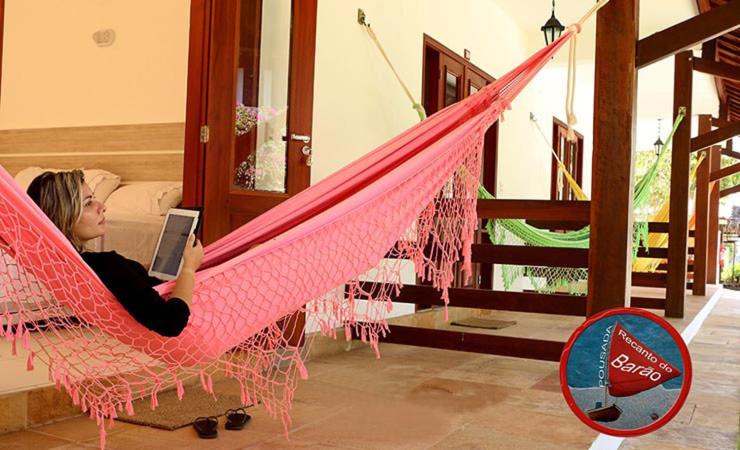 اتاق لوکس با تخت بزرگ, Recanto Do Barao Pousada