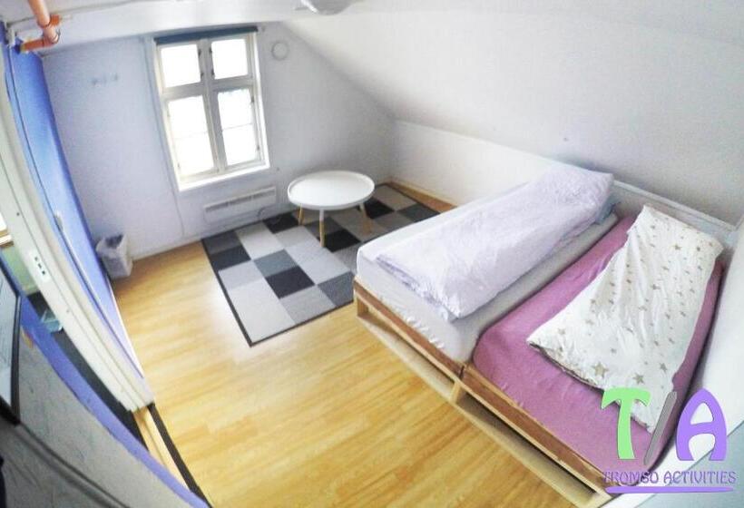 اتاق استاندارد با سرویس بهداشتی مشترک, Tromso Activities Hostel